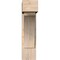 Ekena Millwork Thorton Block Smooth Bracket w/ Offset Brace, Douglas Fir, 7 1/2"W x 22"D x 30"H BKT0806X22X30THR05SDF - alternate 3